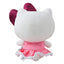 Sanrio Peluche Hello Kitty in Abito di Velluto Rosso 22 cm - Sakami Merchandise
