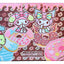 Sanrio Pink Black Party Series Tappetino per Mouse XXL Hello Kitty & Friends Donuts - Sakami Merchandise