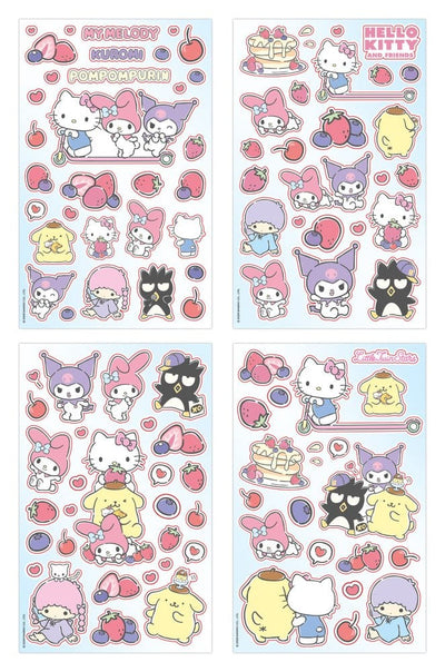 Sanrio Sticker Pack Hello Kitty & Friends 02 Everyday – 8 fogli adesivi ufficiali