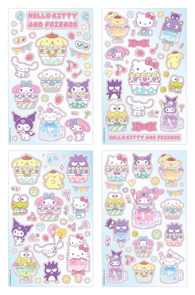 Sanrio Sticker Pack Hello Kitty & Friends 03 Cupcake - Sakami Merchandise