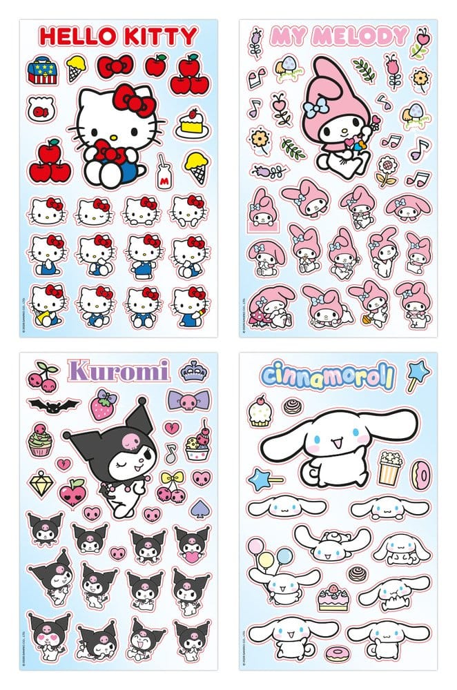Sanrio Pacco di Adesivi Hello Kitty & Friends 04 Basic - Sakami Merchandise