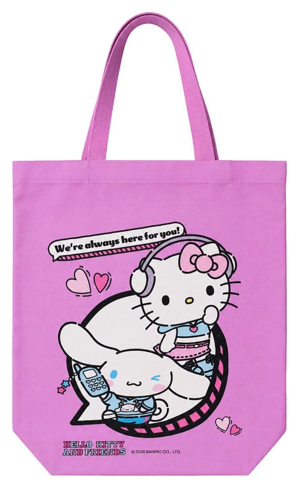 Borsa Tote Sanrio Hello Kitty & Friends Pop Style 34,5 x 43 cm Sakami Merchandise
