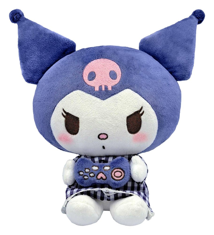 Sanrio Kuromi Peluche Pigiama Style M 22 cm