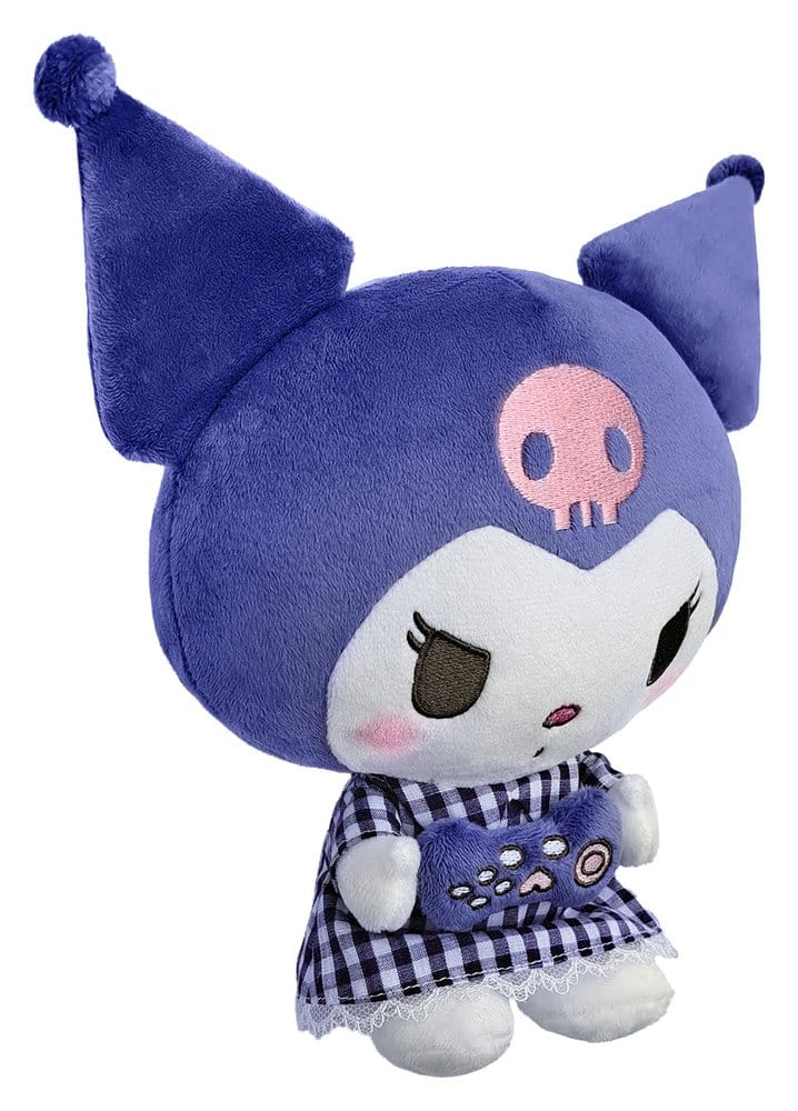 Sanrio Kuromi Peluche Pigiama Style M 22 cm