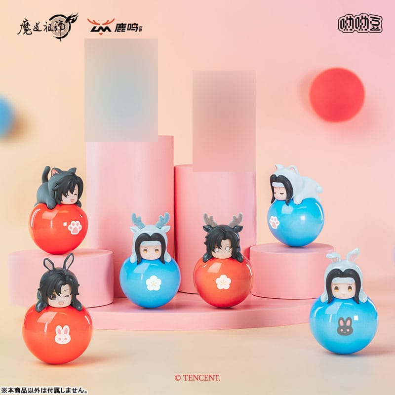 Grandmaster of Demonic Cultivation Yura Yura Mascot Mini Figure Display (6) - Sakami Merchandise
