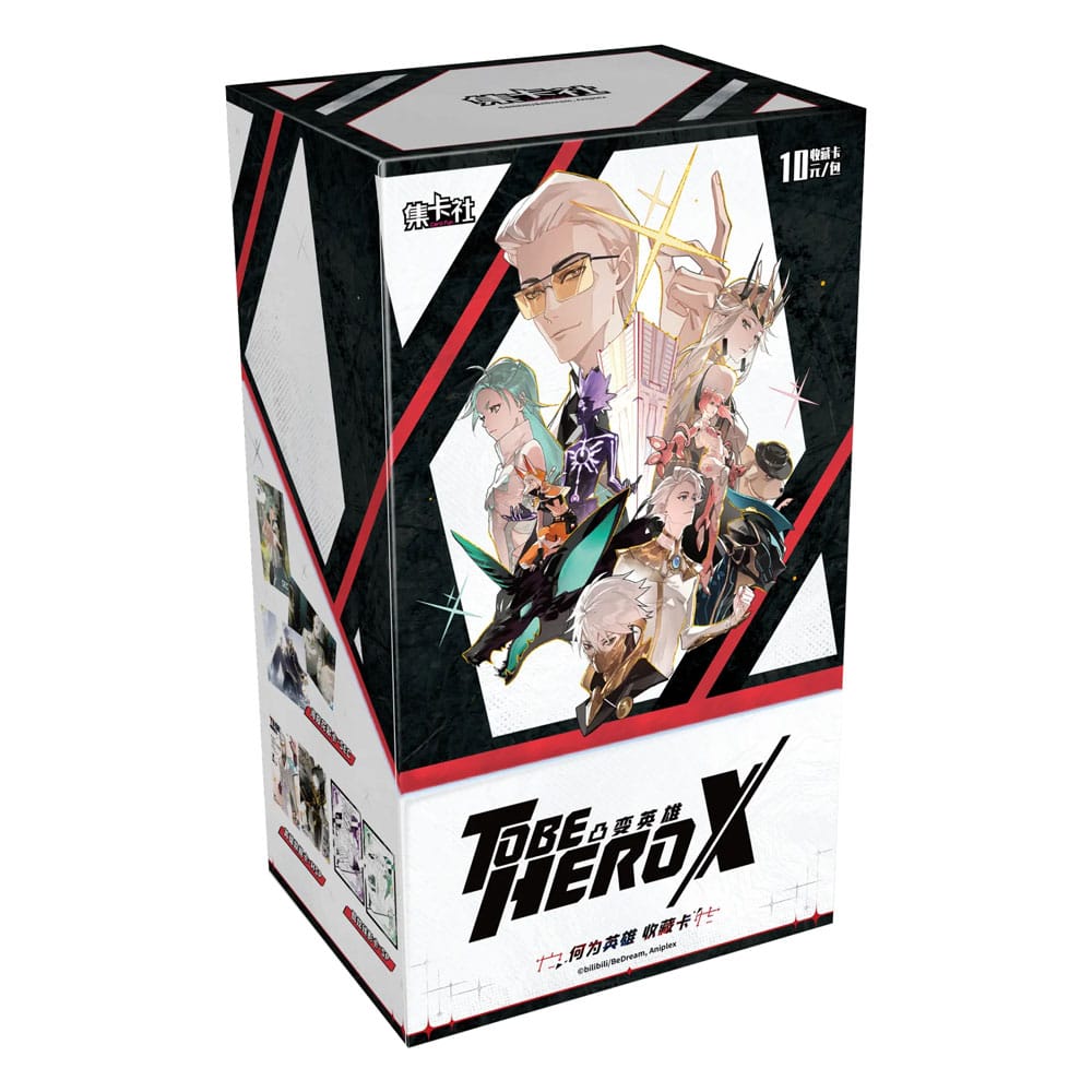 To Be Hero X Trading Card Game Display – Espositore con 16 buste (Versione cinese)
