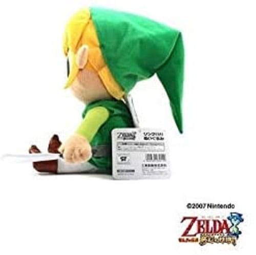 Peluche Link di The Legend of Zelda: The Wind Waker, 18 cm, Sanei