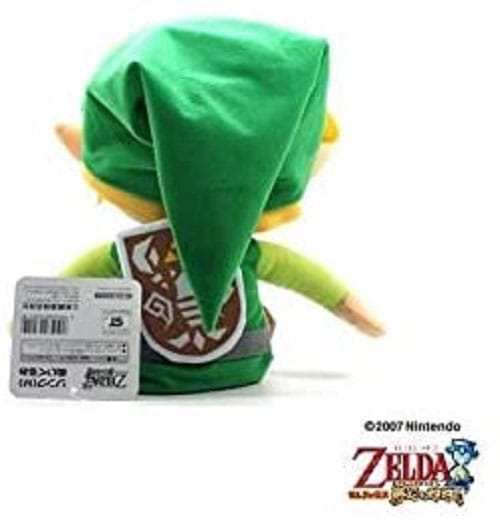 Peluche Link di The Legend of Zelda: The Wind Waker, 18 cm, Sanei