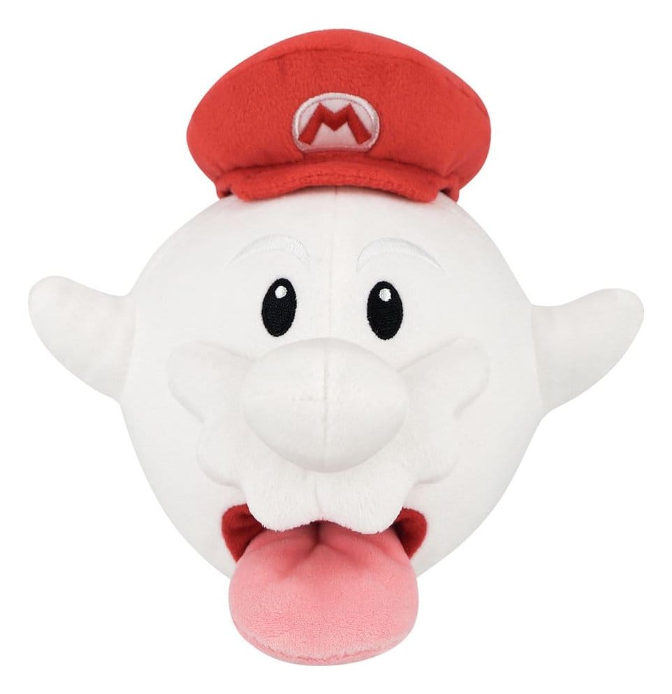 Peluche Super Mario Boo Mario 21 cm Sanei