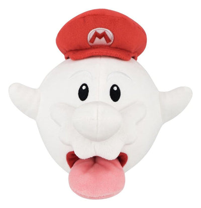Peluche Super Mario Boo Mario 21 cm Sanei