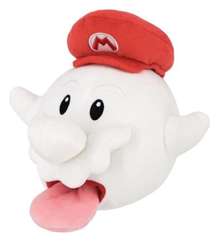 Peluche Super Mario Boo Mario 21 cm Sanei