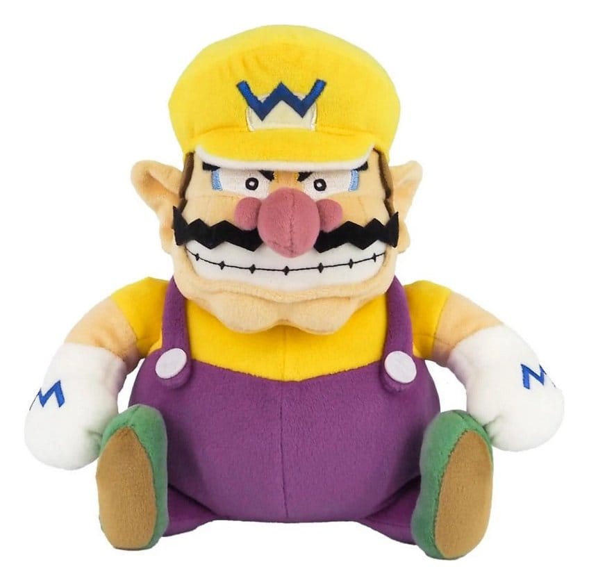 Peluche Super Mario Wario 25 cm Sanei