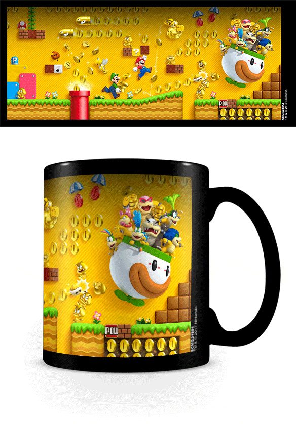 Super Mario Bros. Tazza Termocromatica Gold Coin Rush - Pyramid International