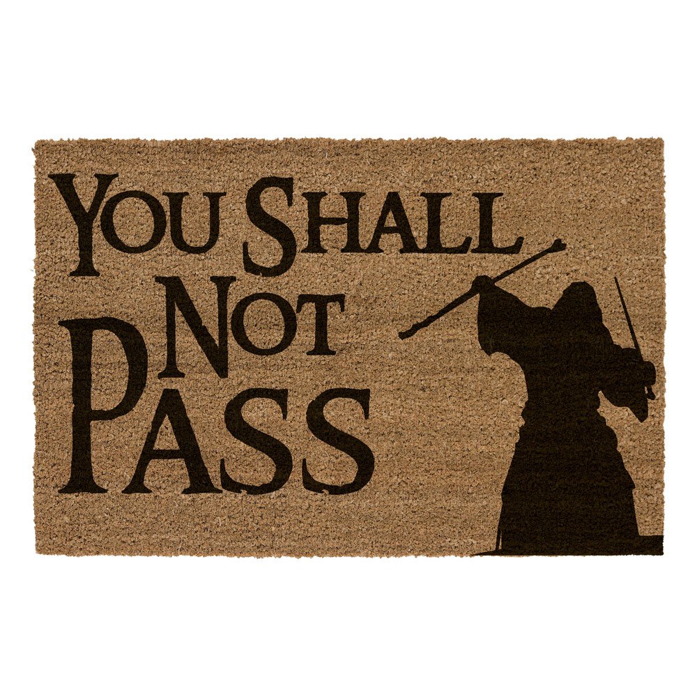 Il Signore degli Anelli Zerbino You Shall Not Pass 60 x 40 cm
