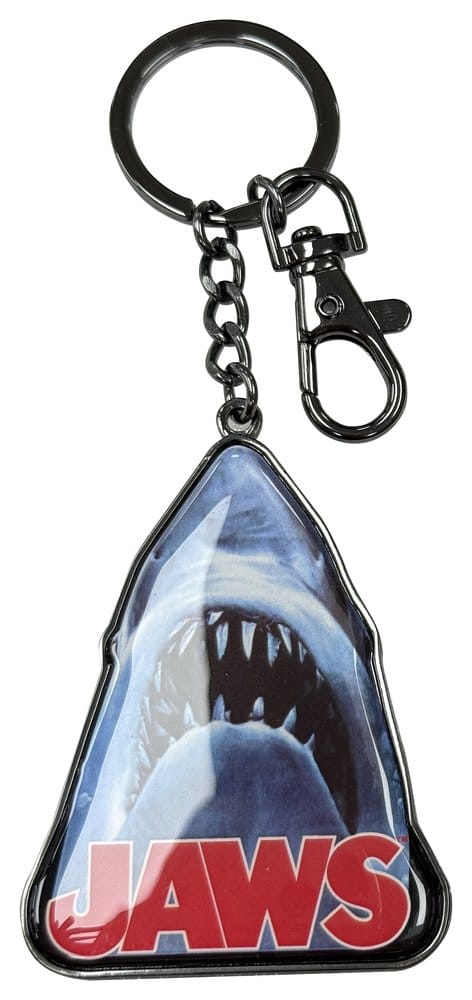 Portachiavi in metallo Jaws con logo squalo, 15 cm, SD Toys