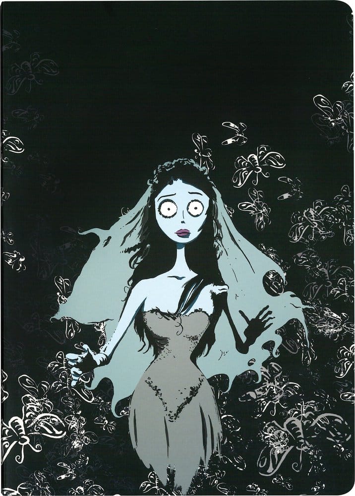 Quaderno Corpse Bride - Emily, copertina morbida, 21 cm - SD Toys