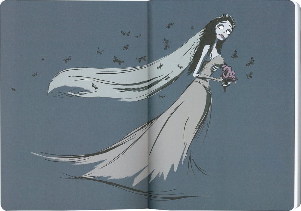 Quaderno Corpse Bride - Emily, copertina morbida, 21 cm - SD Toys