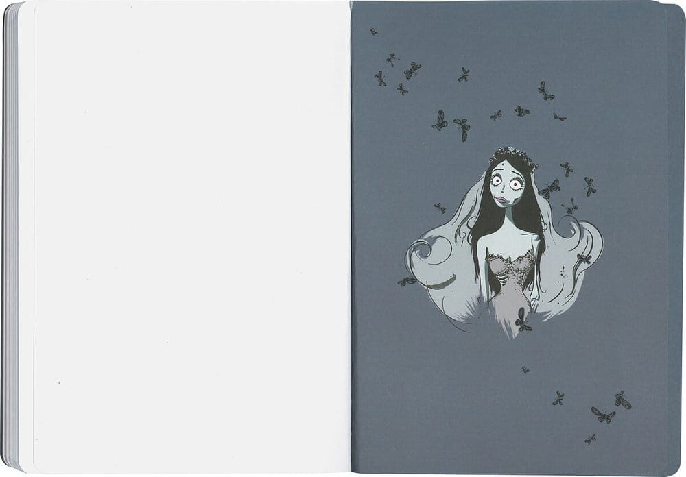 Quaderno Corpse Bride - Emily, copertina morbida, 21 cm - SD Toys