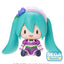 Character Vocal Series 01: Hatsune Miku Fuwa Petit Chibi Figure - Hatsune Miku x Love and Berry Dress Up and Dance! Sparkly Purple 8 cm - Sega