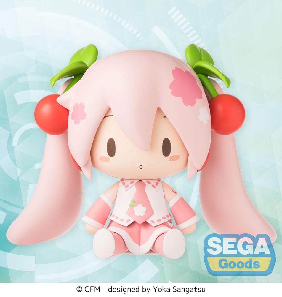 Hatsune Miku Fuwa Petit Chibi Figura Sakura Miku 8 cm - Sega