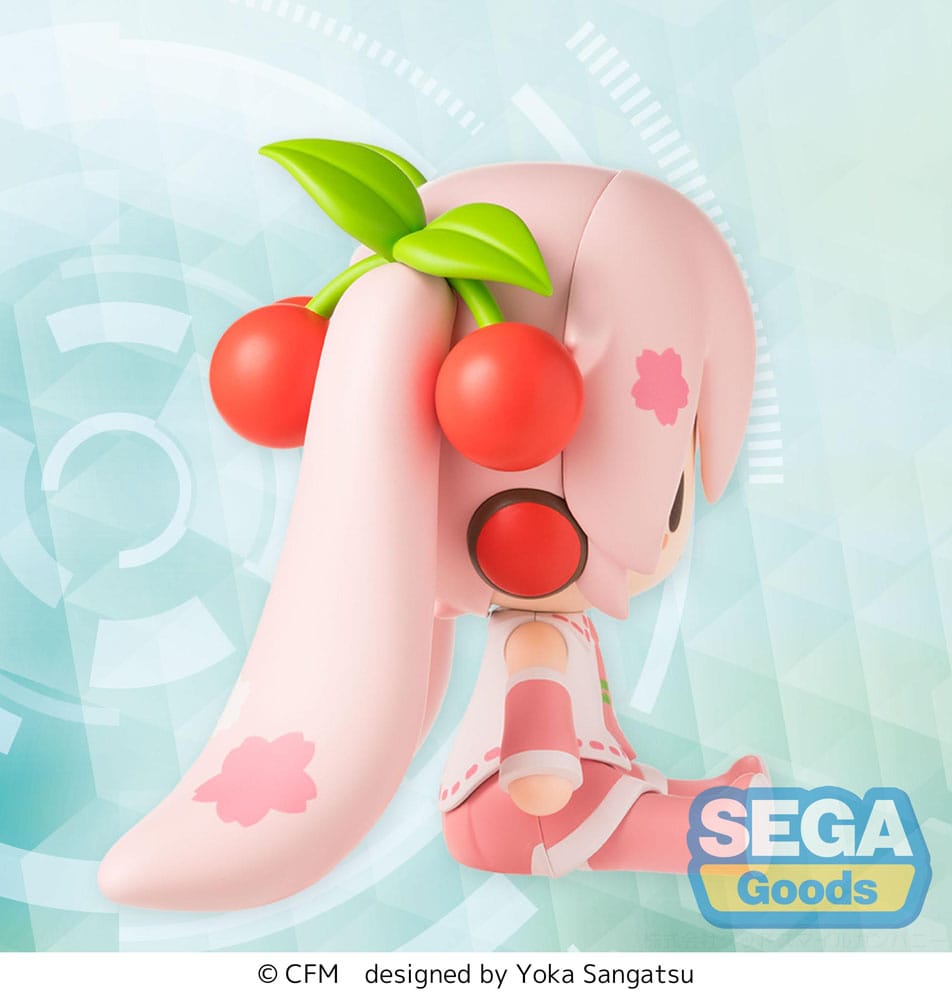 Hatsune Miku Fuwa Petit Chibi Figura Sakura Miku 8 cm - Sega
