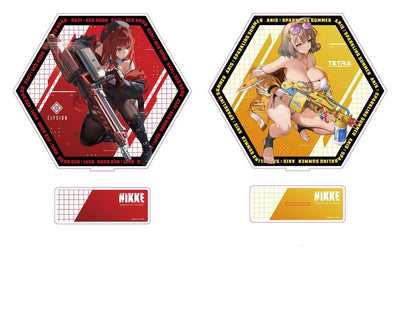 Goddess of Victory: Nikke Acrylic Stand PtZ Double-Sided Rapi: Red Hood / Anis: Sparkling Summer 25 cm Sega