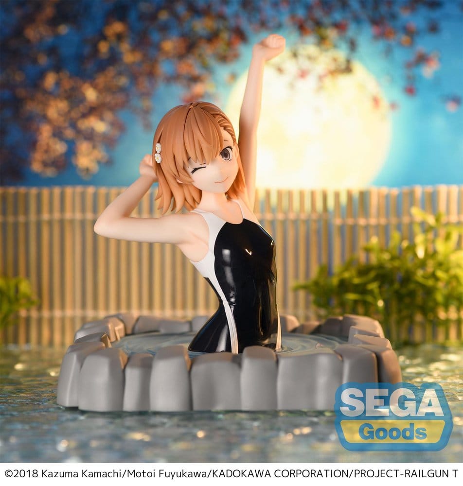 A Certain Scientific Railgun T Thermae Utopia Statua PVC Mikoto Misaka 14 cm Sega