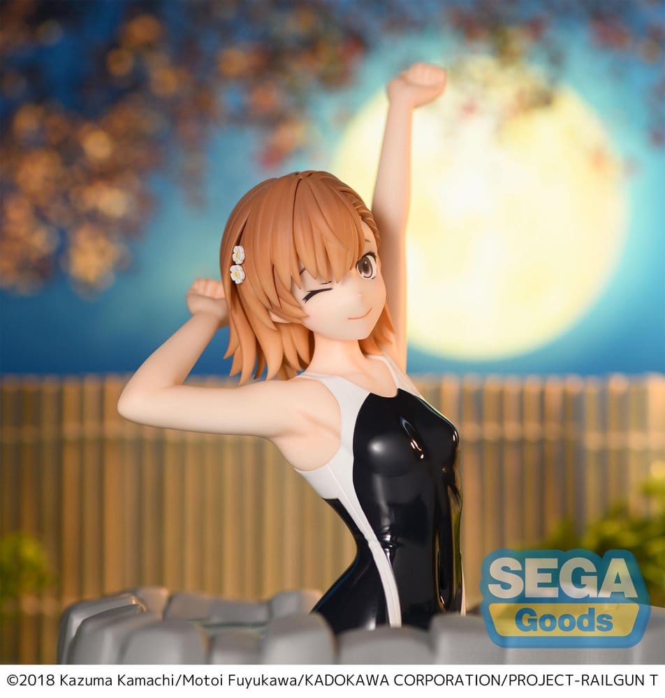 A Certain Scientific Railgun T Thermae Utopia Statua PVC Mikoto Misaka 14 cm Sega