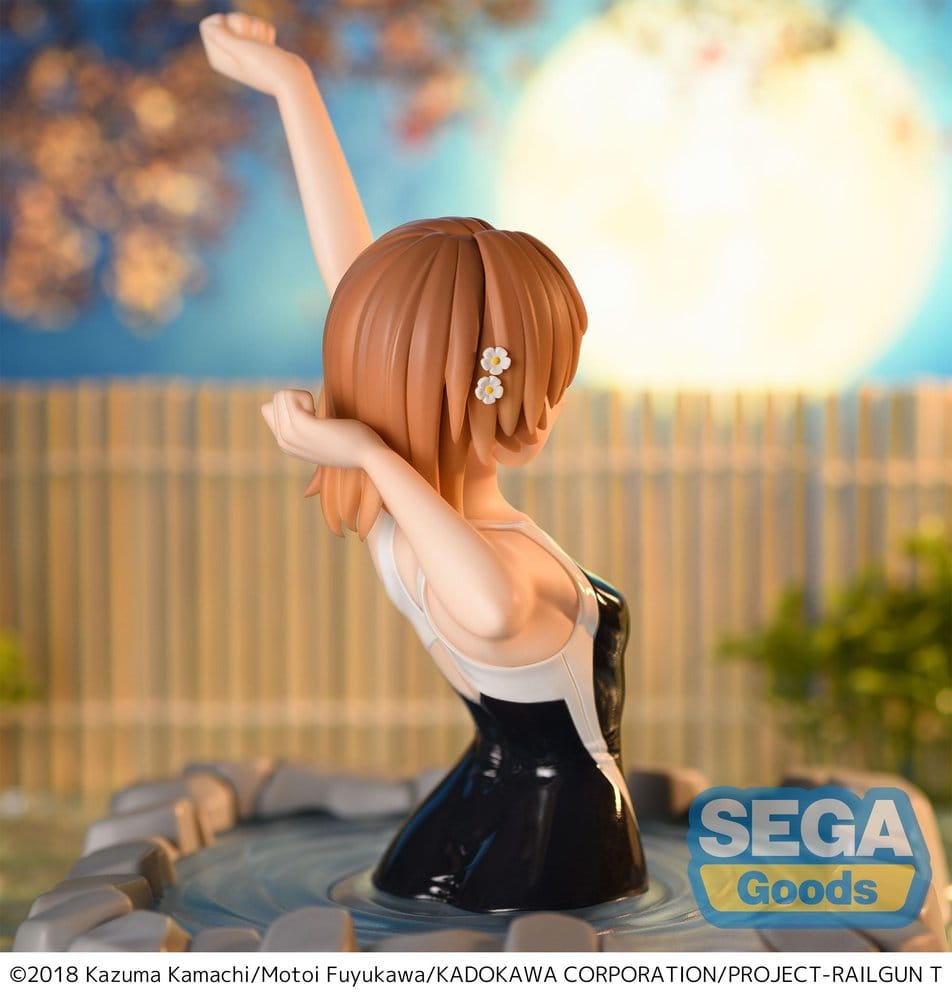 A Certain Scientific Railgun T Thermae Utopia Statua PVC Mikoto Misaka 14 cm Sega