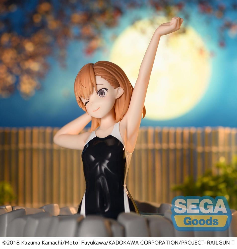 A Certain Scientific Railgun T Thermae Utopia Statua PVC Mikoto Misaka 14 cm Sega