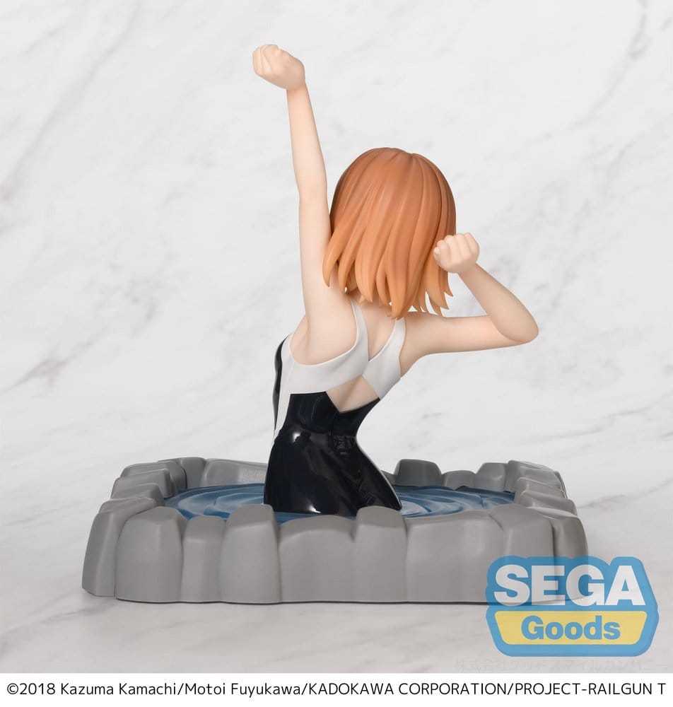 A Certain Scientific Railgun T Thermae Utopia Statua PVC Mikoto Misaka 14 cm Sega