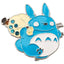 Spilla in metallo Il mio vicino Totoro - Totoro medio - Benelic