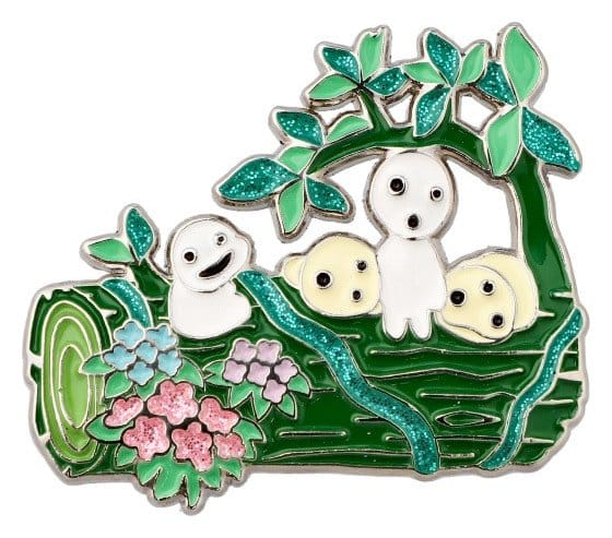 Spilla in metallo Kodama Princess Mononoke Benelic