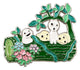 Spilla in metallo Kodama Princess Mononoke Benelic