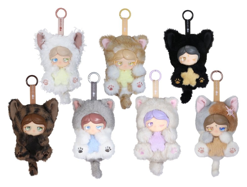 Planet Cat Wishing Star Series Mini Figure a Sorpresa, Display da 6 Pezzi, 11 cm - Shenzhen Mabell Animation Development