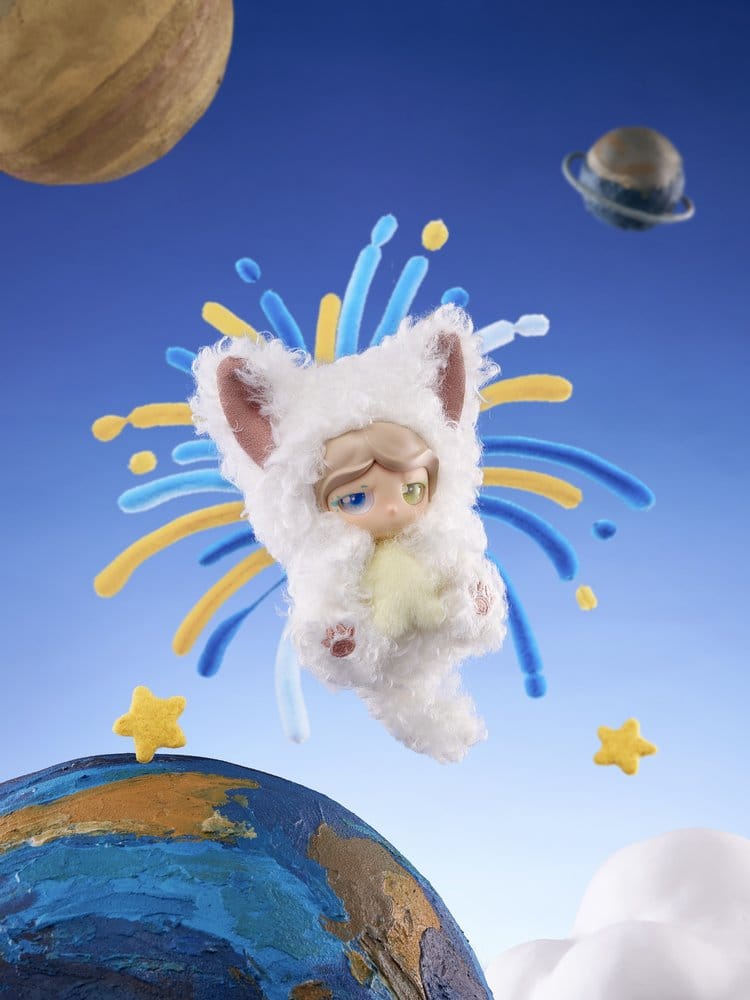 Planet Cat Wishing Star Series Mini Figure a Sorpresa, Display da 6 Pezzi, 11 cm - Shenzhen Mabell Animation Development