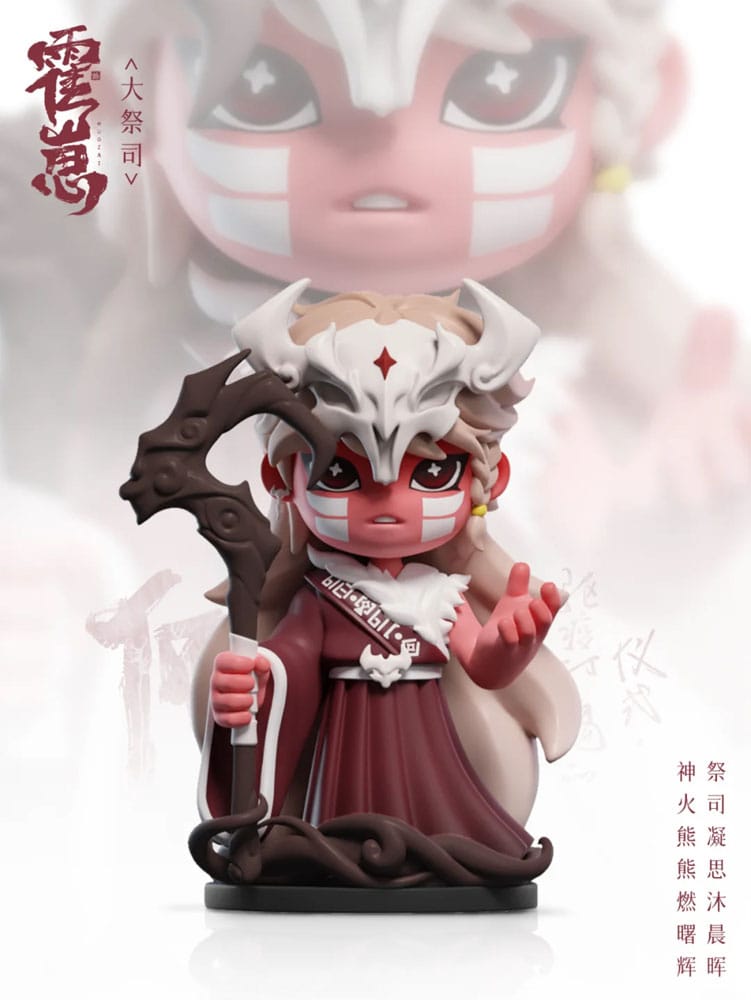 Original Character Trading Figures Huozai Wusheng Group Portrait Series 8 cm - Assortimento da 6