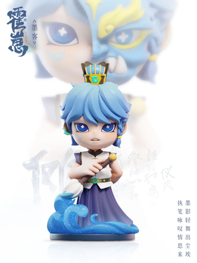 Original Character Trading Figures Huozai Wusheng Group Portrait Series 8 cm - Assortimento da 6