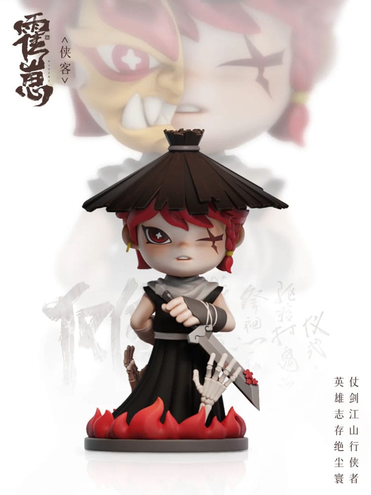 Original Character Trading Figures Huozai Wusheng Group Portrait Series 8 cm - Assortimento da 6