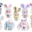 Mini Figure a Sorpresa Original Character Meya & Mocici Candy Heart Rabbit, Confezione da 6 Pezzi