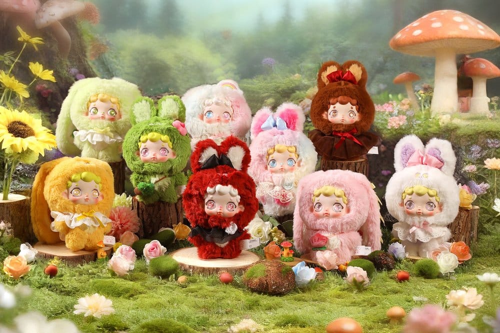 Fantastic Bunny O2 Plan Series Mini Figure a Sorpresa, Set da 6, Shenzhen Mabell Animation Development