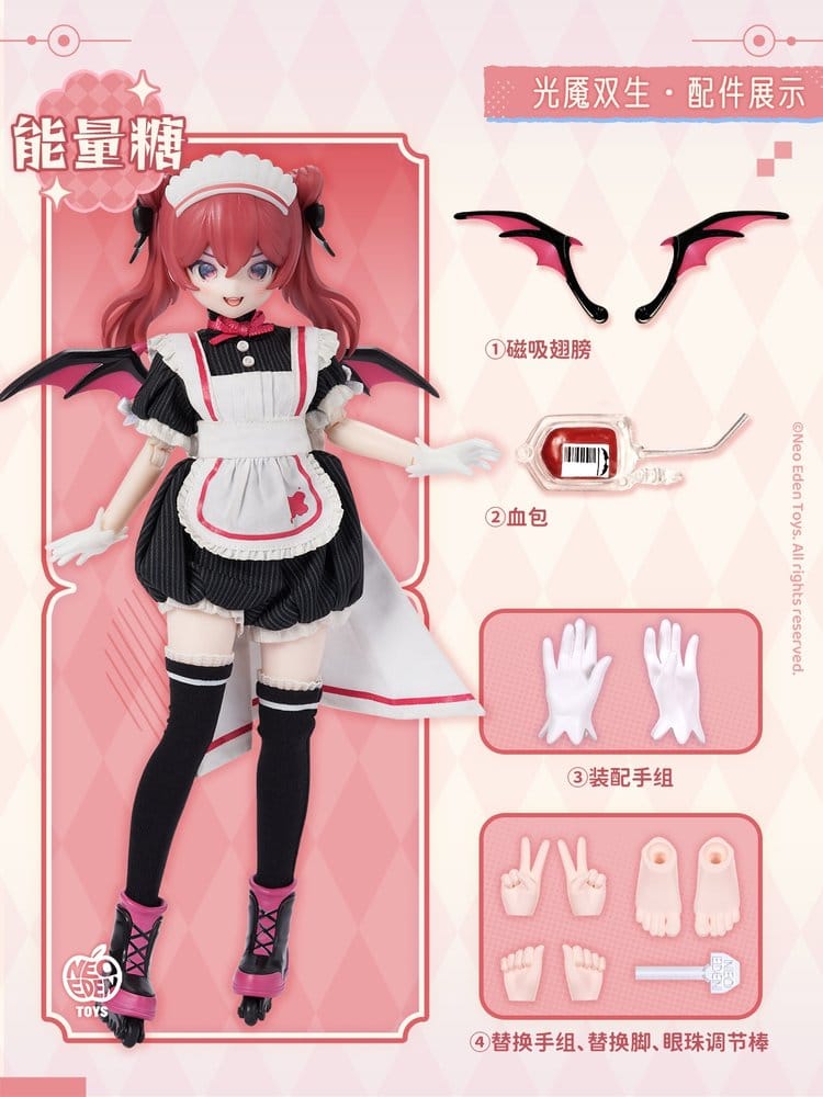 Angel & Demon Light Demon Twins MJD Blind Doll a sorpresa 22 cm, assortimento da 6 figure - Shenzhen Mabell Animation Development