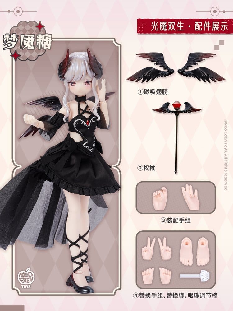 Angel & Demon Light Demon Twins MJD Blind Doll a sorpresa 22 cm, assortimento da 6 figure - Shenzhen Mabell Animation Development