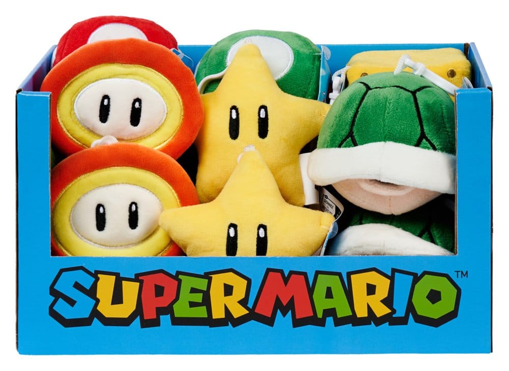 Portachiavi Super Mario in Display da 12 Pezzi Simba