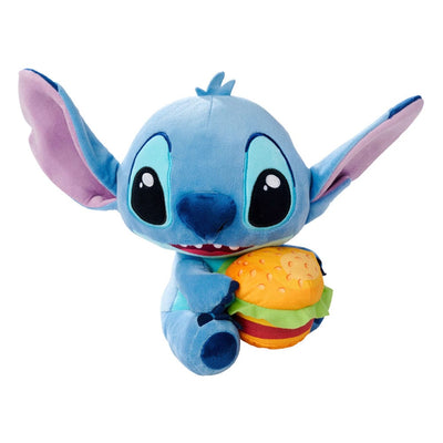 Lilo & Stitch Peluche Stitch con Hamburger 25 cm - Simba