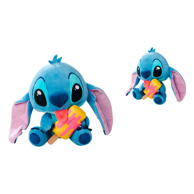 Peluche Lilo & Stitch Stitch con Ghiacciolo 25 cm - Simba Disney