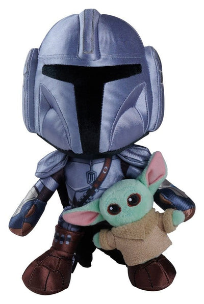 Star Wars Mandalorian Peluche Mandalorian & Mini Grogu 25 cm Simba