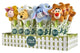 Disney In Bloom Mini Figures Winnie the Pooh Display (12) - Mini figure assortite Simba