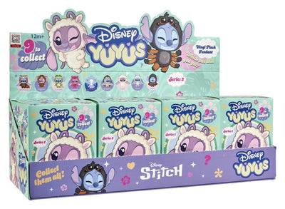 Disney YuYus Peluche Portachiavi Wave 2 Stitch & Angel 13 cm Blind Box Display (8)