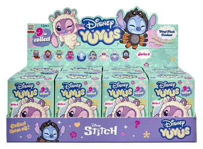 Disney YuYus Peluche Portachiavi Wave 2 Stitch & Angel 13 cm Blind Box Display (8)